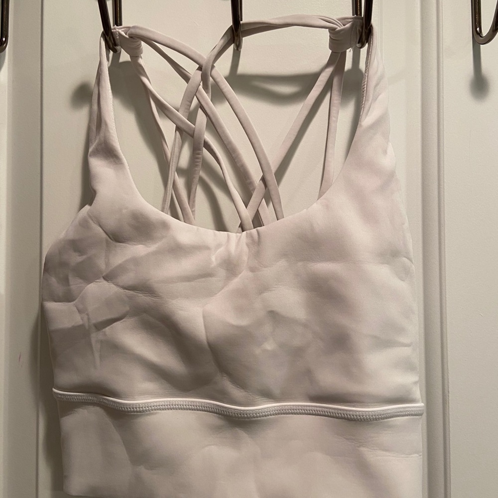 Strong physiques long line sports bra